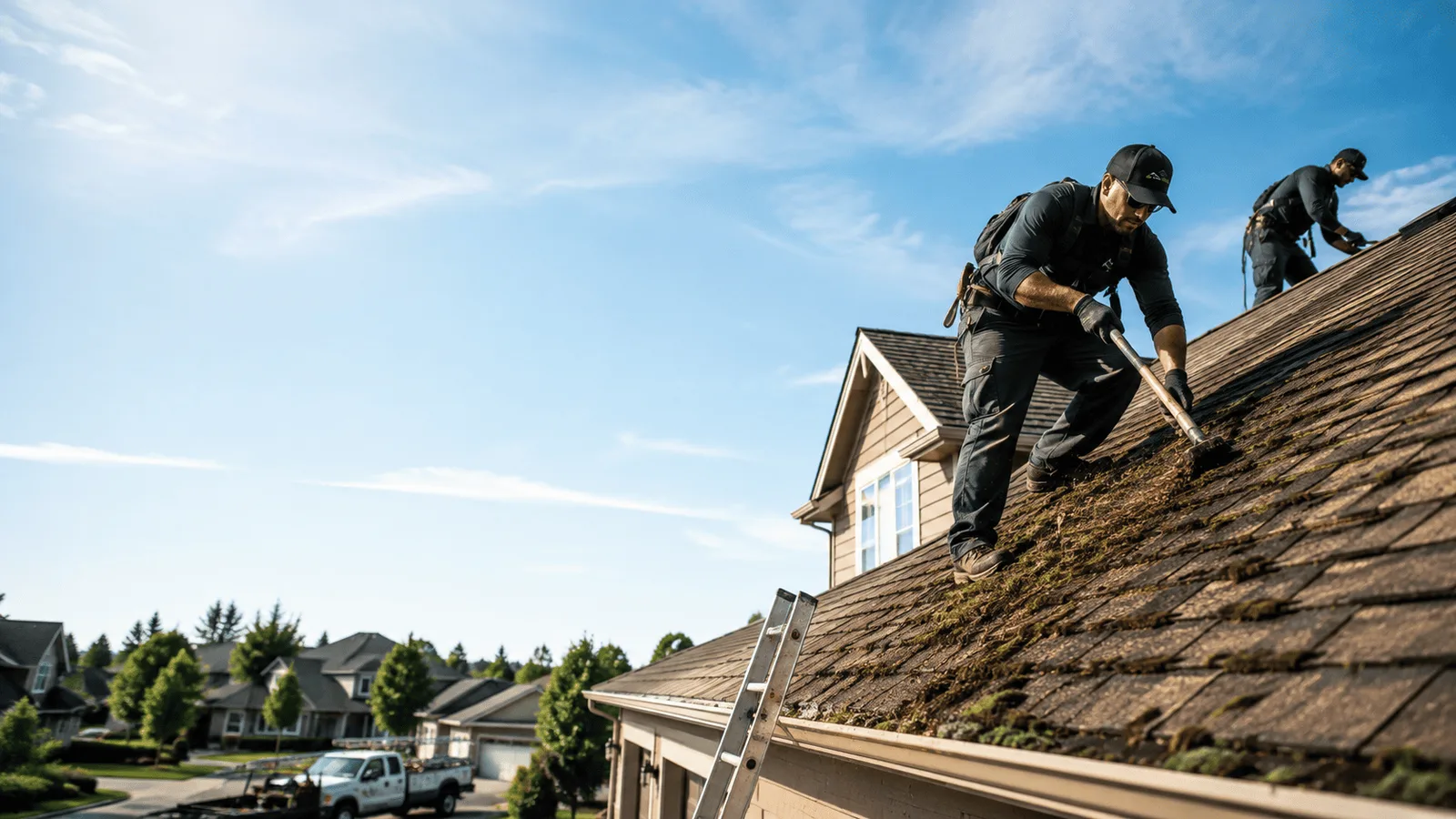 Roof Moss Removal in Cortland, NE near me